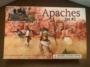 1/32 Paragon Apaches Set#2 Six Figures In Different Poses. - Picture 1 of 3