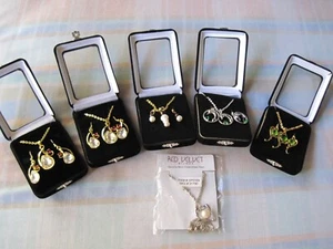 Mixed Lot of Fashion Jewelry Necklace/Earring Sets - New in Box/Package - Picture 1 of 4