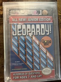 VGA graded JEOPARDY for NES 70 mint condition
