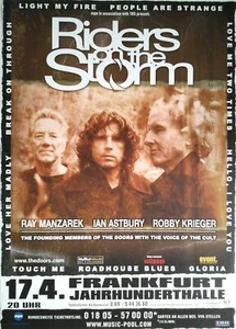 RIDERS ON THE STORM - THE DOORS - THE CULT - 2006 FFM - Concert Poster - A1 - Picture 1 of 1