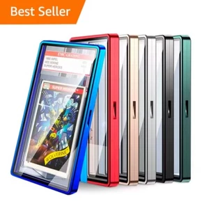 PSA Aluminum Magnetic Slab Case | Graded Card Guard Protector CGC CSG AGS Cards - Picture 1 of 42