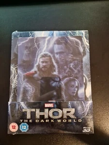 MARVEL - Thor: The Dark World Lenticular 3D Steelbook (Blu-ray). New & Sealed. - Picture 1 of 2