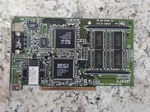 Retro Vintage ATI Mach65 EXM255 109-25500-30 2MB VGA PCI Video Graphics Card - Picture 1 of 8