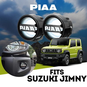 PIAA LED Fog Light Pods fits SUZUKI JIMNY LPW530 6000K (2018-Now) - Picture 1 of 12