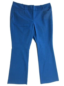 NWT NY&CO Womens XXL Modern Fit Bootcut Blue Pants New York Company 18-20 - Picture 1 of 7