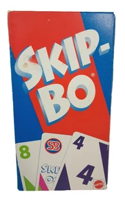 Skip-Bo Card Game 1999 Mattel Complete with Instructions Pre-owned - Picture 1 of 13