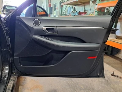 2023 Sonata Rh Pass Side Front Door Interior Trim Panel Black Nnb - Image 1 of 4