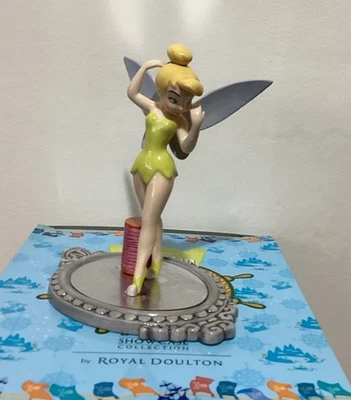 Disney Tinker Bell Royal Doulton Ceramic Figure Peter Pan Collection Rare Boxed - Image 1 of 4