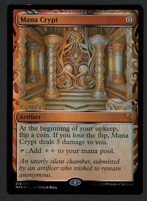 ***Obra maestra de la cripta de maná de la lámina (borde y sangría)*** Magic The Gathering Kaladesh Kid Icarus Foto 1 de 4