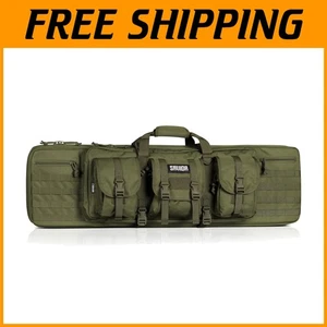 Olive Drab Green Gun Bag for 2 Rifles & Pistols - Picture 1 of 11