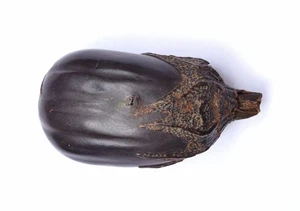 1900's Japanese Eggplant Okimono - Picture 1 of 9