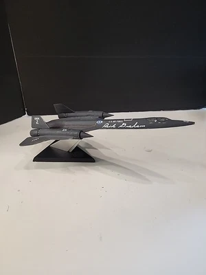 Franklin 1992 como nuevo modelos de precisión SR-71 Blackbird firmado por el piloto Rich Graham Foto 1 de 4