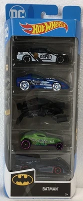Hot Wheels (2019)   BATMAN ~  5-PACK - Image 1 of 4
