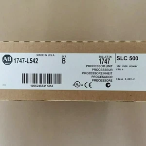 New Sealed AB 1747-L542 SLC 500 5/04 CPU PROCESSOR UNIT 1747L542 - Picture 1 of 3