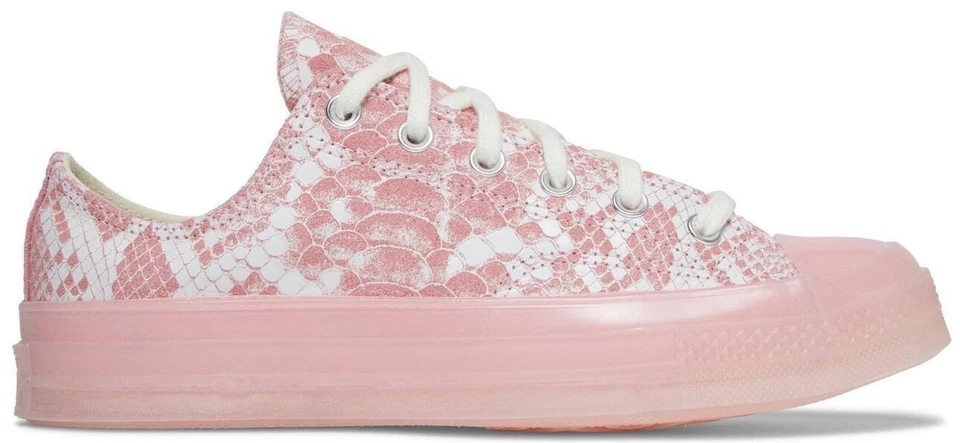 Size 7.5 - Golf Wang x Converse Chuck 70 Low Pink Python