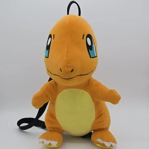 Nintendo Pokemon Charmander Plush Backpack Orange Stuffed Animal Bag 2016 - Picture 1 of 8