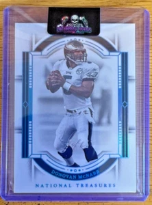 Panini National Treasures Donovan Mcnabb True 1/1 Eagles 2023 platino 1 de 1 - Imagen 1 de 3