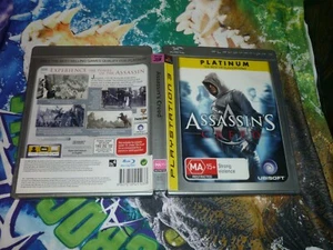 ASSASSIN'S CREED (PS3 PLATINUM GAME , MA 15+) (P149854-3 K) - Picture 1 of 2