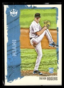 2021 Panini Diamond Kings #140 Trevor Rogers Plum Frame High-Grade - Picture 1 of 2