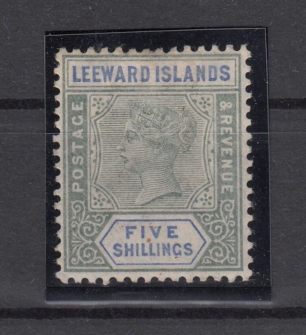 ML20097/ BRITISH LEEWARD - VICTORIA - SG # 8 MINT MH - CV 175 $ Cover