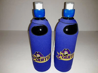 Botella de agua de plástico East Carolina de 20 oz con cubierta de neopreno (juego de dos) Foto 1 de 2