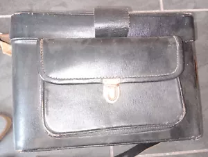 Camera Foto Leder Leather Carry Bag Trage Tasche ca. 26 x 18 cm - Picture 1 of 2
