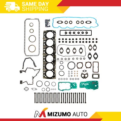 Juego completo de juntas pernos de cabeza aptos para 6.7 Cummins 07-12 Dodge Ram 2500 3500 Foto 1 de 4