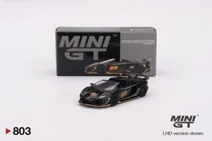 Lamborghini Aventador SVJ 63 Roadster Nero Aldebaran MiniGT 1/64 - Bild 1 von 5