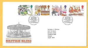 Royal Mail 1983 FDC - BRITISH FAIRS - Shs Fdi NOTTINGHAM - Bild 1 von 2