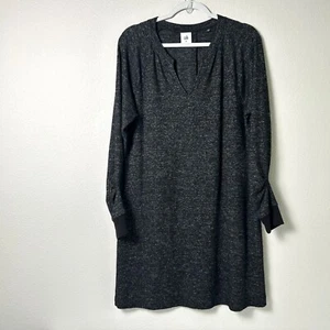 Abito maglione CABI PJ taglia M grigio manica lunga increspata scollo spacco elasticizzato 3829 - Foto 1 di 13