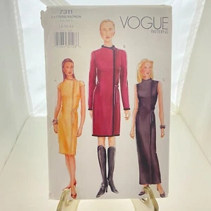 #7311 Vogue Misses Kleid Schnittmuster Größe 14-18 - Bild 1 von 4