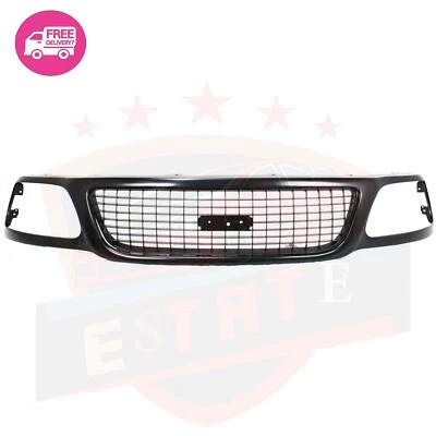 New FORD EXPEDITION Black Grille Front For 1999-2002 FO1200378 XL1Z8200DAA Foto 1 de 4