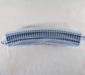 6 Bachmann E-Z Track HO Scale 9" Curved Nickel Silver Gray Roadbed 92124A NEW - Picture 1 of 5