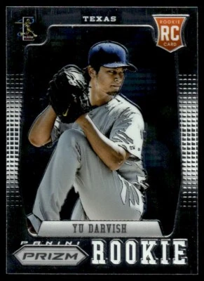 2012 PANINI PRIZM RC Yu Darvish Texas Rangers #151 - Image 1 of 2
