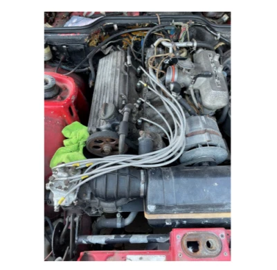 HEL PORSCHE 924 TURBO LATER M12 INJECTORS S/STEEL BRAIDED FUEL INJECTION HOSES - Image 1 of 4