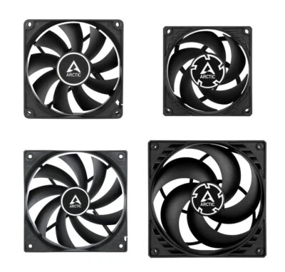 Arctic Cooling Fan F8 F9 F12 F14 P8 P12 P14 80mm 92mm 120mm 140mm All Size 3 Pin - Image 1 of 4