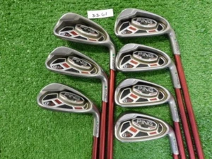 PING G15 Irons 5-W & S TFC 149 Regular Graphite Green Dot 2.25* Upright - Picture 1 of 9