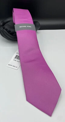 Corbata para hombre Michael Kors zafiro lavanda lisa - OS Foto 1 de 2