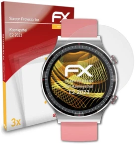 atFoliX 3x Screen Protection Film for Koenigsthal E2 2023 matt&shockproof - Zdjęcie 1 z 8