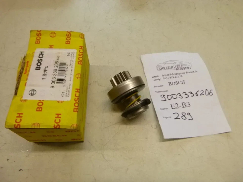 Piñón ALFA ROMEO 155 164 33 75 rueda libre arranque arranque Bosch NUEVO NOS Foto 1 de 1