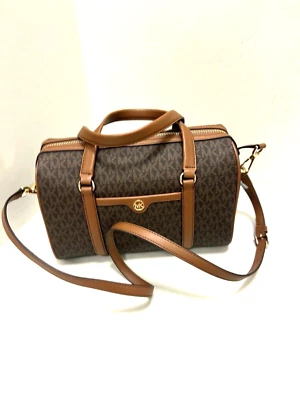 BOLSO BANDOLERA DE HOMBRO MICHAEL KORS JST TRAVEL MEDIANO BOLSO MK MARRÓN Foto 1 de 4