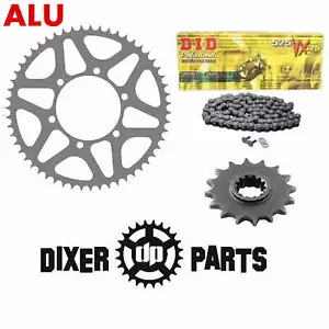 Kit de transmisión por cadena de piñones 15t +50t + DID Suzuki GSX-R 600 750 (2011-2024) Stunt - Imagen 1 de 8