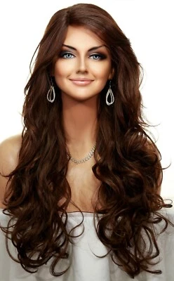 PINO DE RENDA FRONTAL COM PEÇA PERUCA | LONGO ENCARACOLADO P4.27.30 SEGURO TÉRMICO | 1002 - Imagem 1 de 4