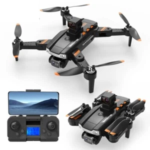 DROHNE 4K WIFI GPS MIT TASCHE + AKKU QUADCOPTER PROFESSIONELL VERMEIDET STAUS - Bild 1 von 18