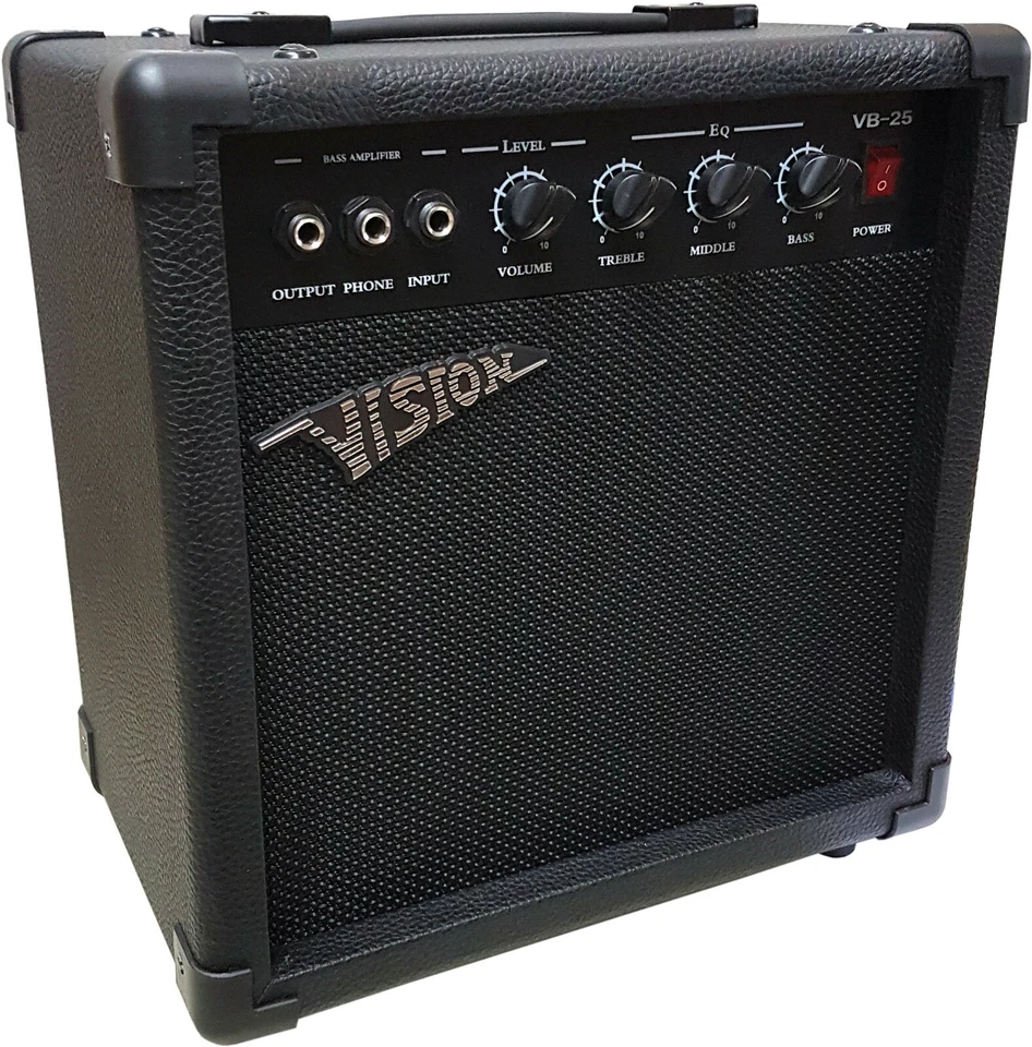 Bass Amplifier Combo, Model B25 - 40 Watts - Vision/MSA with Headphone Input - Image 1 of 1