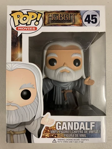 Gandalf 45 ~ The Hobbit: The Desolation of Smaug ~ Funko Pop Vinyl ~ Movies Cover
