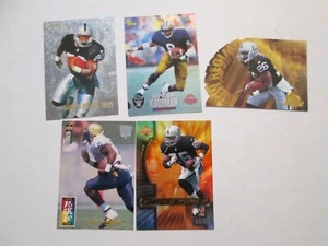 Insert Lot of 15 Napoleon Kaufman Oakland Raiders w/rookies - Picture 1 of 2