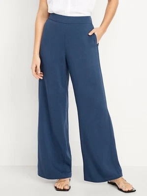 Женские широкие брюки Old Navy Playa с высокой талией Tidewater большого размера 3X - Изображение 1 из 4