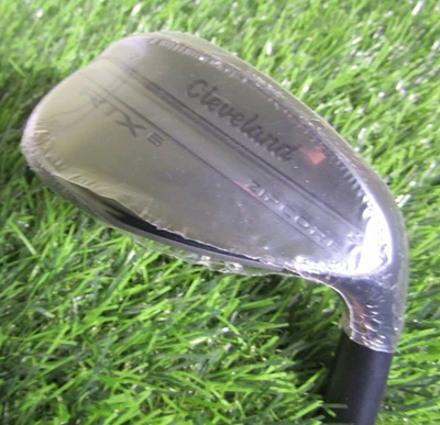 New Cleveland RTX 6 Mid Zipcore Black Satin, 54/10, Sand Wedge, DG Spinner - Image 1 of 4