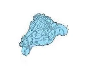 REAR DIFFERENTIAL CARRIER ASSEMBLY 2011-2017 VOLKSWAGEN TOUAREG Foto 1 de 4